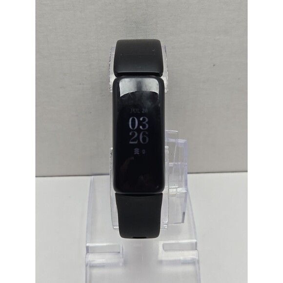 Fitbit Inspire 2 Fitness Tracker Black Heart Rate Monitor Tested No Charger - Picture 1 of 11
